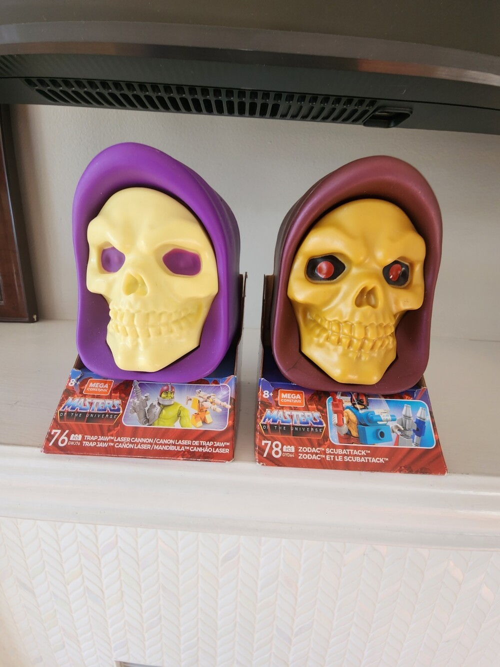 Mega Bloks Construx Masters of the Universe Zodac Trap Jaw NEW Lot of 2 MOTU